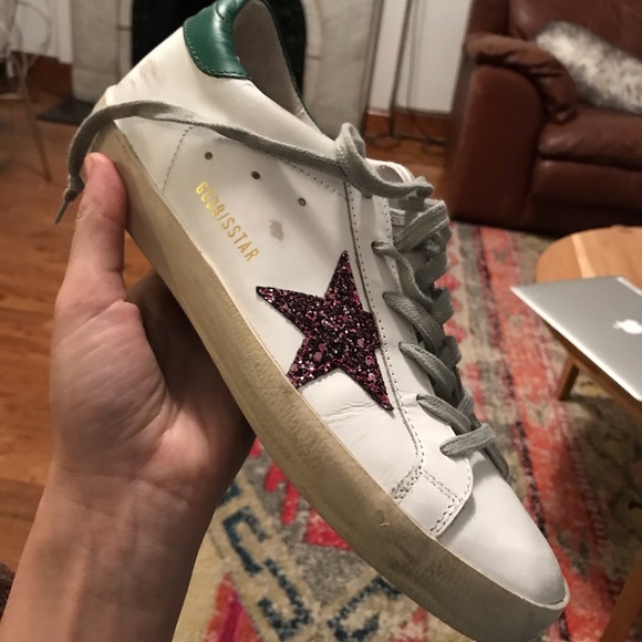 Golden Goose Shoes - NWT Golden Goose sneaker with glitter star